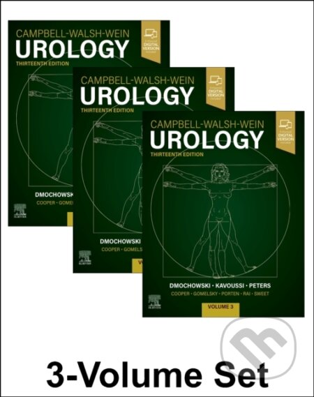 Kniha: Campbell-Walsh-Wein Urology (Craig A. Peters, Louis R. Kavoussi a Roger R. Dmochowski). Elsevier Science, 2025 Kniha: Campbell-Walsh-Wein Urology (Craig A. Peters, Louis R. Kavoussi a Roger R. Dmochowski). Elsevier Science, 2025