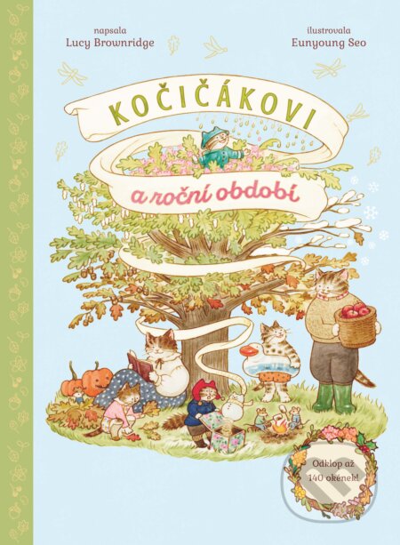 Kniha: Kočičákovi a roční období (Lucy Brownridge). Drobek, 2025 Kniha: Kočičákovi a roční období (Lucy Brownridge). Drobek, 2025