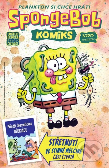 Kniha: SpongeBob 7/2025 (neuveden). Crew, 2025 Kniha: SpongeBob 7/2025 (neuveden). Crew, 2025
