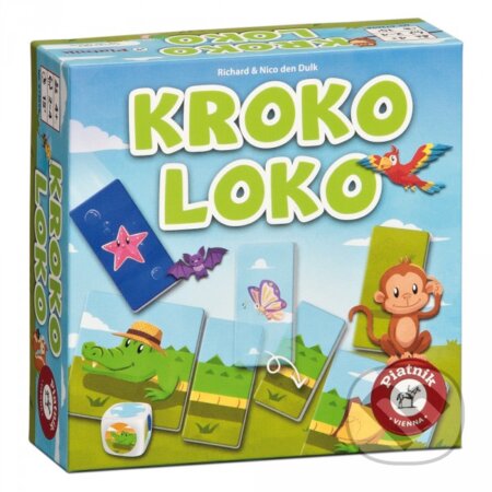 Spoločenská hra: Kroko Loko (Piatnik). Piatnik, 2025 Spoločenská hra: Kroko Loko (Piatnik). Piatnik, 2025