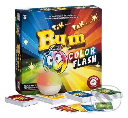 Společenská hra: Tik Tak Bum Color Flash (Piatnik). Piatnik, 2025 Společenská hra: Tik Tak Bum Color Flash (Piatnik). Piatnik, 2025
