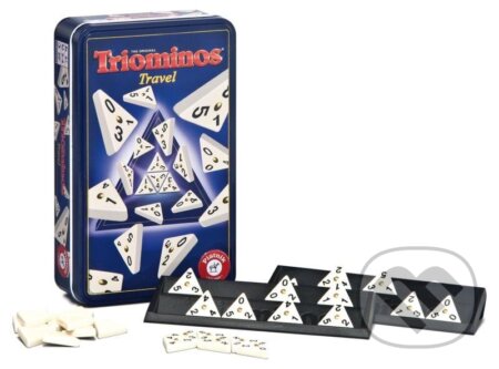 Společenská hra: Triominos: Travel (Piatnik). Piatnik, 2025 Společenská hra: Triominos: Travel (Piatnik). Piatnik, 2025