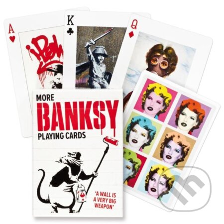 Společenská hra: Poker More Banksy (Piatnik). Piatnik, 2025 Společenská hra: Poker More Banksy (Piatnik). Piatnik, 2025