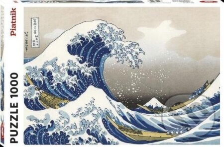 Puzzle: Hokusai: Velká vlna u pobřeží Kanagawy (Piatnik). Piatnik, 2025 Puzzle: Hokusai: Velká vlna u pobřeží Kanagawy (Piatnik). Piatnik, 2025