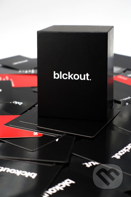 Společenská hra: Karetní hra BLCKOUT (Delab). Delab, 2024 Společenská hra: Karetní hra BLCKOUT (Delab). Delab, 2024