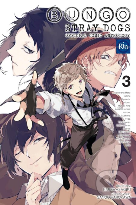 Kniha: Bungo Stray Dogs: The Official Comic Anthology Vol. 3 (Kafka Asagiri). Yen Press, 2025 Kniha: Bungo Stray Dogs: The Official Comic Anthology Vol. 3 (Kafka Asagiri). Yen Press, 2025