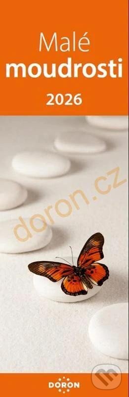 Kalendář záložkový 2026 - Malé moudrosti (Doron). Doron, 2025 Kalendář záložkový 2026 - Malé moudrosti (Doron). Doron, 2025
