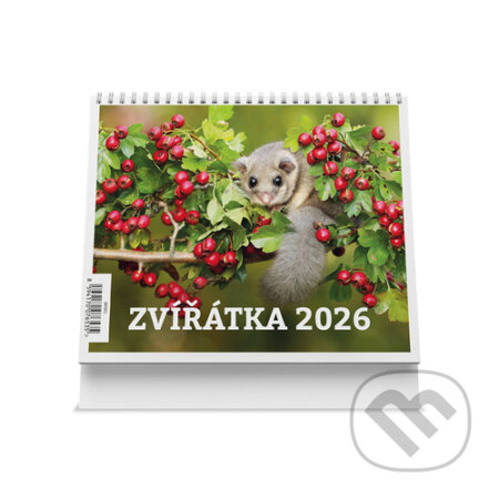 Stolní kalendář Zvířátka 2026 (VIKPAP). VIKPAP, 2025 Stolní kalendář Zvířátka 2026 (VIKPAP). VIKPAP, 2025