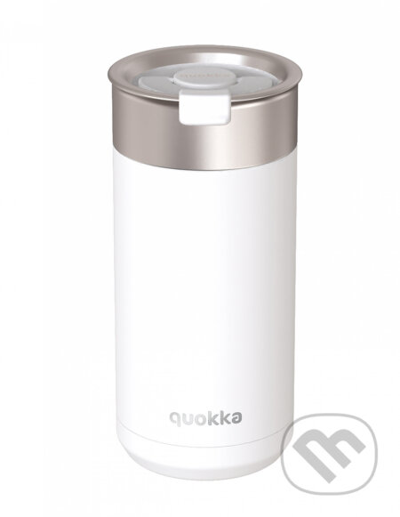 Nerezový termohrnček so sitkom Boost White 400 ml (Quokka). Quokka, 2025 Nerezový termohrnček so sitkom Boost White 400 ml (Quokka). Quokka, 2025