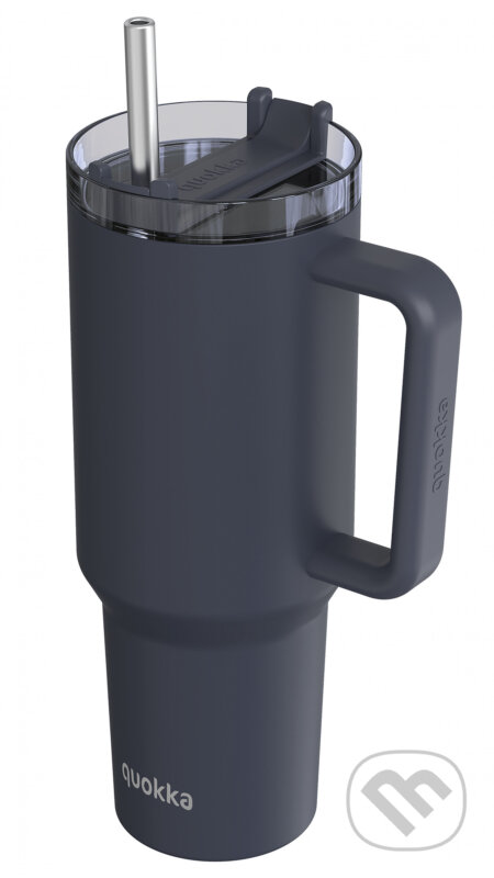 Nerezový termohrnček so slamkou Stream Black 1200 ml (Quokka). Quokka, 2025 Nerezový termohrnček so slamkou Stream Black 1200 ml (Quokka). Quokka, 2025