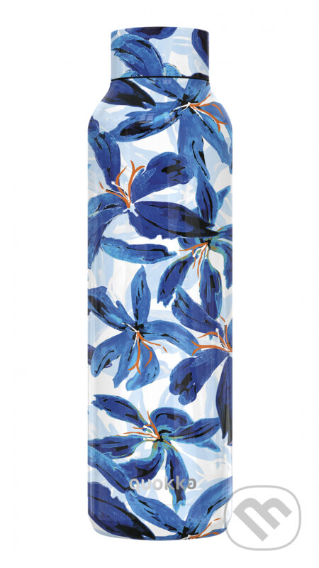 Nerezová termofľaša Solid Blue Hibiscus 630 ml (Quokka). Quokka, 2025 Nerezová termofľaša Solid Blue Hibiscus 630 ml (Quokka). Quokka, 2025