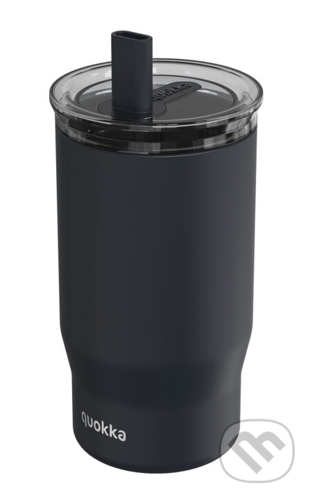 Nerezový termohrnček so slamkou Mist Black 720 ml (Quokka). Quokka, 2025 Nerezový termohrnček so slamkou Mist Black 720 ml (Quokka). Quokka, 2025