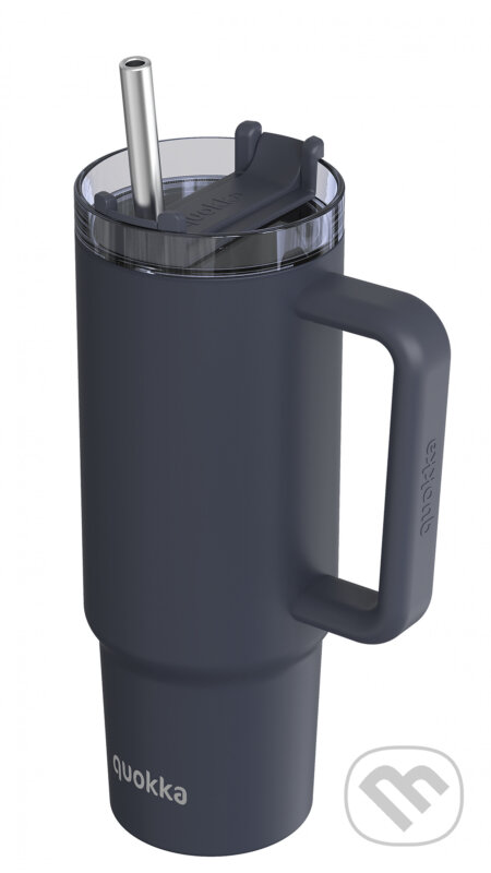 Nerezový termohrnček so slamkou Stream Black 950 ml (Quokka). Quokka, 2025 Nerezový termohrnček so slamkou Stream Black 950 ml (Quokka). Quokka, 2025