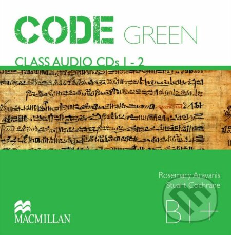 Audiokniha: Code Green B1+: Class Audio CDs (Stuart Cochrane). MacMillan, 2010 Audiokniha: Code Green B1+: Class Audio CDs (Stuart Cochrane). MacMillan, 2010