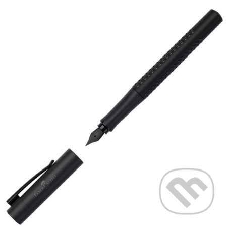 Plniace pero Grip Edition all black M (Faber-Castell). Faber-Castell Plniace pero Grip Edition all black M (Faber-Castell). Faber-Castell