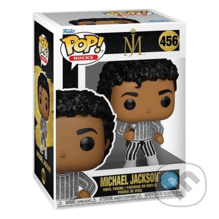 Funko POP Rocks: Michael Jackson - Rock With You (Glitter) #456 (Funko). Funko, 2025 Funko POP Rocks: Michael Jackson - Rock With You (Glitter) #456 (Funko). Funko, 2025