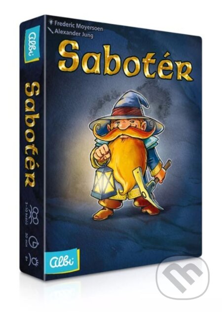 Spoločenská hra: Sabotér (Fréderic Moyersoen). Albi, 2025 Spoločenská hra: Sabotér (Fréderic Moyersoen). Albi, 2025