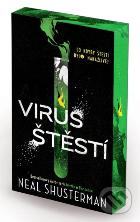 Kniha: Virus štěstí (Neal Shusterman). YOLi CZ, 2026 Kniha: Virus štěstí (Neal Shusterman). YOLi CZ, 2026