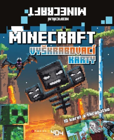 Kniha: Vyškrabovací karty: Minecraft (Daniele Sapuppo). CPRESS, 2025 Kniha: Vyškrabovací karty: Minecraft (Daniele Sapuppo). CPRESS, 2025