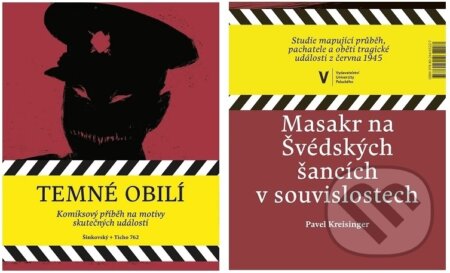Kniha: Temné obilí / Masakr na Švédských šancích v souvislostech (Martin Šinkovský). Univerzita Palackého v Olomouci, 2025 Kniha: Temné obilí / Masakr na Švédských šancích v souvislostech (Martin Šinkovský). Univerzita Palackého v Olomouci, 2025