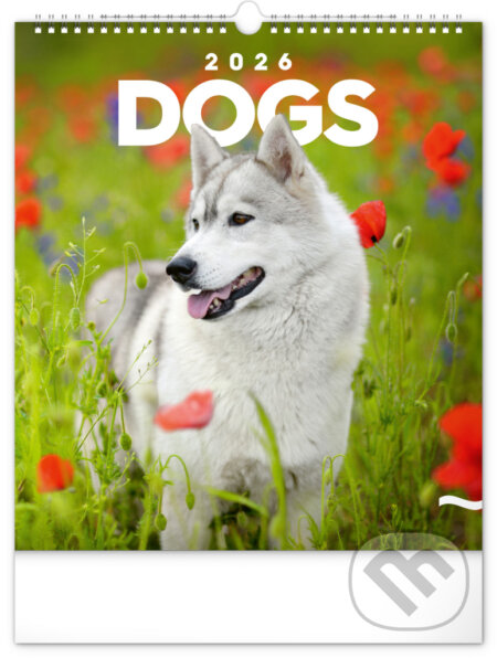 NOTIQUE Nástenný kalendár Dogs 2026 (Notique). Notique, 2025 NOTIQUE Nástenný kalendár Dogs 2026 (Notique). Notique, 2025