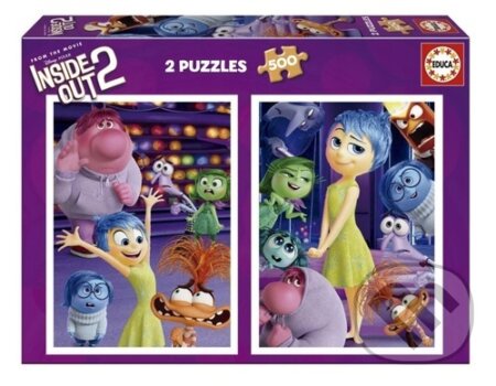 Puzzle: V hlavě 2 (2x500) (Educa). Educa, 2025 Puzzle: V hlavě 2 (2x500) (Educa). Educa, 2025