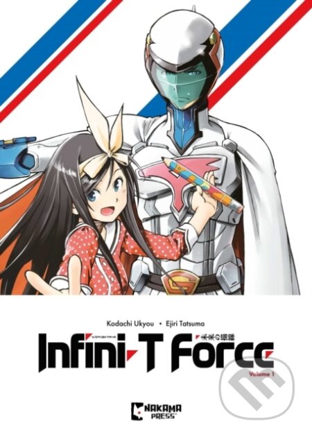 Kniha: Infini-T Force Vol. 1 (Ukyou Kodachi). Papercutz, 2025 Kniha: Infini-T Force Vol. 1 (Ukyou Kodachi). Papercutz, 2025