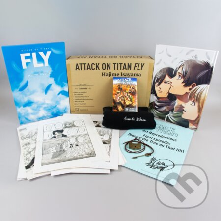 Kniha: Attack on Titan 35: FLY Collector's Box Set (Hajime Isayama). Kodansha Comics, 2025 Kniha: Attack on Titan 35: FLY Collector's Box Set (Hajime Isayama). Kodansha Comics, 2025