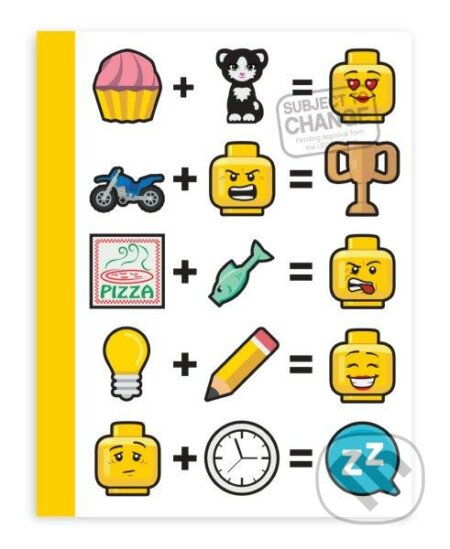 LEGO Zošit tvrdé dosky - biely (LEGO). LEGO, 2018 LEGO Zošit tvrdé dosky - biely (LEGO). LEGO, 2018