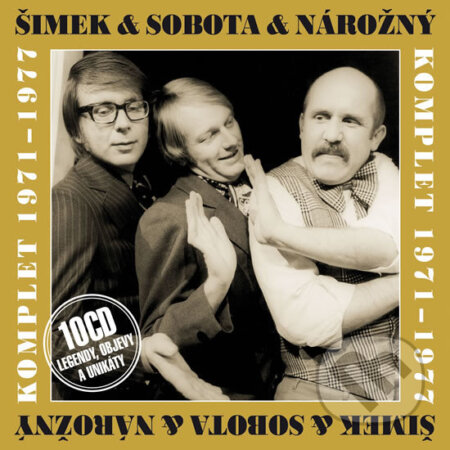 Audiokniha: KOMPLET 1971–1977 (Nárožný, Sobota a Šimek). Supraphon, 2015 Audiokniha: KOMPLET 1971–1977 (Nárožný, Sobota a Šimek). Supraphon, 2015