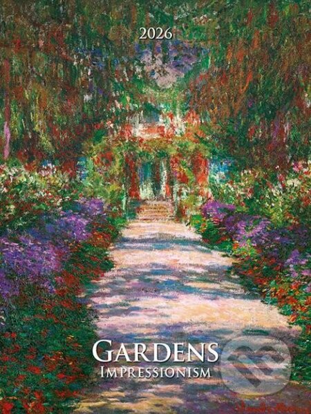 Nástenný kalendár Gardens Impressionism 2026 (Spektrum grafik). Spektrum grafik, 2025 Nástenný kalendár Gardens Impressionism 2026 (Spektrum grafik). Spektrum grafik, 2025