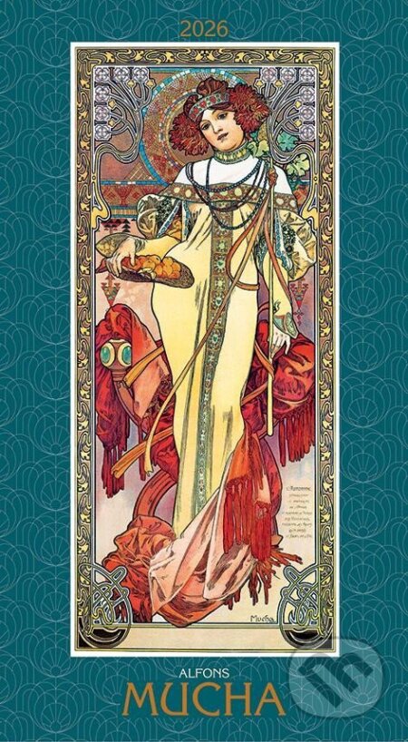 Nástenný kalendár Alfons Mucha 2026 (Spektrum grafik). Spektrum grafik, 2025 Nástenný kalendár Alfons Mucha 2026 (Spektrum grafik). Spektrum grafik, 2025