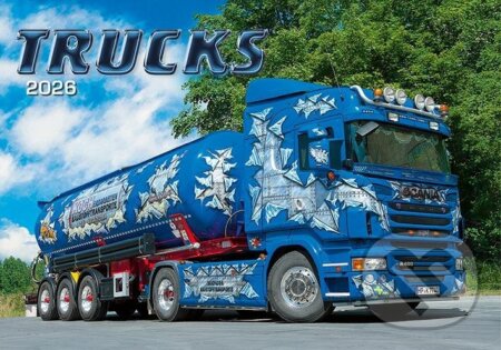 Nástenný kalendár Trucks 2026 (Spektrum grafik). Spektrum grafik, 2025 Nástenný kalendár Trucks 2026 (Spektrum grafik). Spektrum grafik, 2025