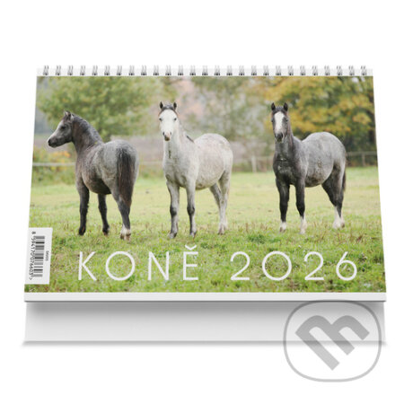 Koně 2026 - stolní kalendář (VIKPAP). VIKPAP, 2025 Koně 2026 - stolní kalendář (VIKPAP). VIKPAP, 2025
