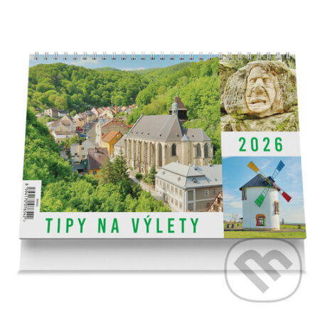 Tipy na výlety 2026 - stolní kalendář (VIKPAP). VIKPAP, 2025 Tipy na výlety 2026 - stolní kalendář (VIKPAP). VIKPAP, 2025