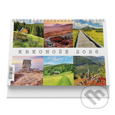Krkonoše 2026 - stolní kalendář (VIKPAP). VIKPAP, 2025 Krkonoše 2026 - stolní kalendář (VIKPAP). VIKPAP, 2025