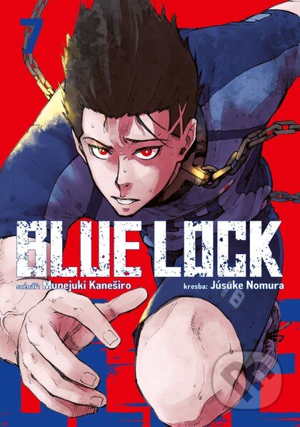 Kniha: Blue Lock 7 (česky) (Muneyuki Kaneshiro). Crew, 2025 Kniha: Blue Lock 7 (česky) (Muneyuki Kaneshiro). Crew, 2025