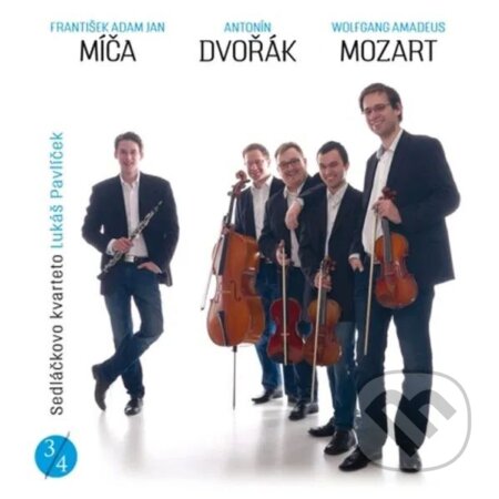 Hudobné CD: Sedláčkovo Kvarteto: 3/4 Sedláčkovo Kvarteto, Lukáš Pavlíček (Fermata CZ). Fermata CZ, 2025 Hudobné CD: Sedláčkovo Kvarteto: 3/4 Sedláčkovo Kvarteto, Lukáš Pavlíček (Fermata CZ). Fermata CZ, 2025