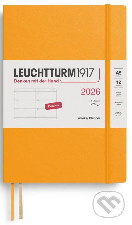 Weekly Planner 2026 Medium (A5) Rising Sun (Leuchtturm1917). Leuchtturm1917, 2025 Weekly Planner 2026 Medium (A5) Rising Sun (Leuchtturm1917). Leuchtturm1917, 2025