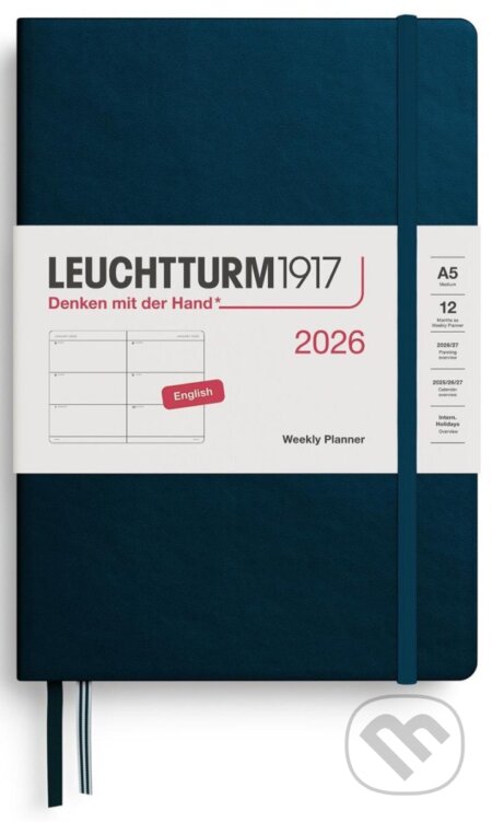 Weekly Planner 2026 Medium (A5) Deep Sea (Leuchtturm1917). Leuchtturm1917, 2025 Weekly Planner 2026 Medium (A5) Deep Sea (Leuchtturm1917). Leuchtturm1917, 2025