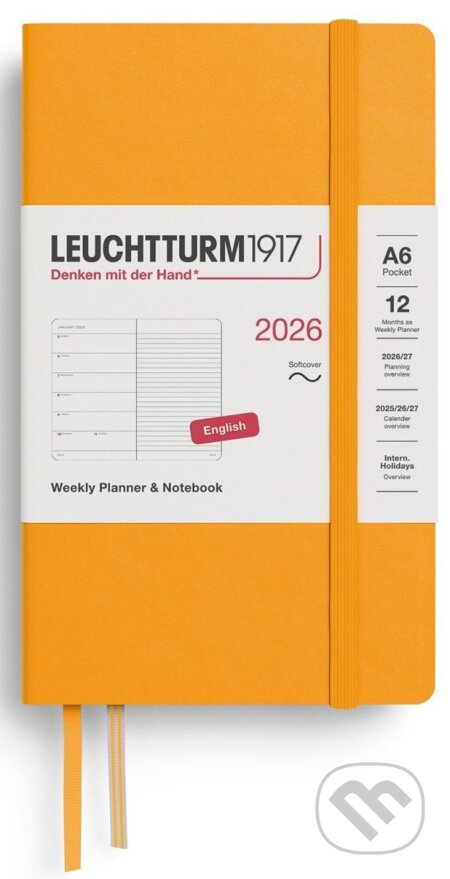 Weekly Planner & Notebook 2026 Pocket (A6) Rising Sun (Leuchtturm1917). Leuchtturm1917, 2025 Weekly Planner & Notebook 2026 Pocket (A6) Rising Sun (Leuchtturm1917). Leuchtturm1917, 2025