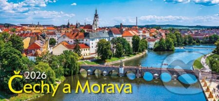 Stolní kalendář Čechy a Morava 2026 (Spektrum grafik). Spektrum grafik, 2025 Stolní kalendář Čechy a Morava 2026 (Spektrum grafik). Spektrum grafik, 2025