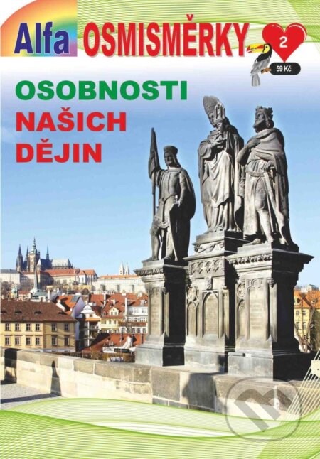 Kniha: Osmisměrky 2/2025 - Osobnosti českých dějin (Alfasoft). Alfasoft, 2025 Kniha: Osmisměrky 2/2025 - Osobnosti českých dějin (Alfasoft). Alfasoft, 2025