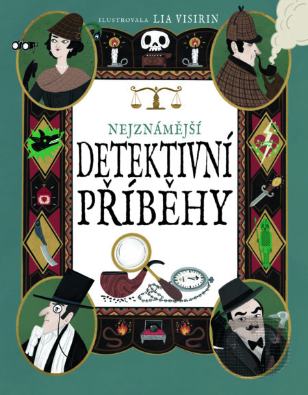 Kniha: Nejznámější detektivní příběhy (Victor Medina). Drobek, 2025 Kniha: Nejznámější detektivní příběhy (Victor Medina). Drobek, 2025