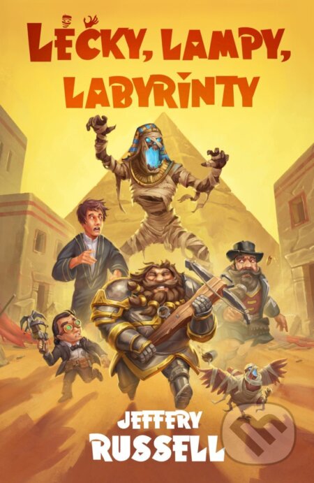 Kniha: Léčky, lampy, labyrinty (Jeffery Russell). Mystery Press, 2025 Kniha: Léčky, lampy, labyrinty (Jeffery Russell). Mystery Press, 2025