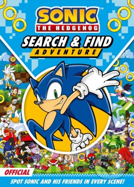 Kniha: Sonic the Hedgehog Search & Find Adventure (Sonic The Hedgehog). HarperCollins Publishers, 2025 Kniha: Sonic the Hedgehog Search & Find Adventure (Sonic The Hedgehog). HarperCollins Publishers, 2025