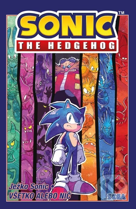 Kniha: Ježko Sonic 7: Všetko alebo nič (Ian Flynn). Alicanto, 2025 Kniha: Ježko Sonic 7: Všetko alebo nič (Ian Flynn). Alicanto, 2025