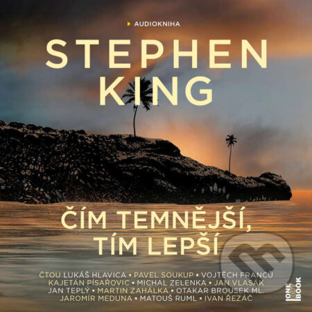 Audiokniha: Čím temnější, tím lepší (Stephen King). OneHotBook, 2025 Audiokniha: Čím temnější, tím lepší (Stephen King). OneHotBook, 2025