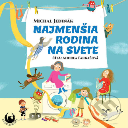 Audiokniha: Najmenšia rodina na svete (Michal Jedinák). Korvus Media, 2025 Audiokniha: Najmenšia rodina na svete (Michal Jedinák). Korvus Media, 2025