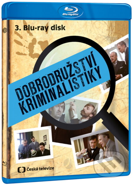 Dobrodružství kriminalistiky 3 Blu-ray (remasterovaná verze) - Antonín Moskalyk, Edice ČT, 2016